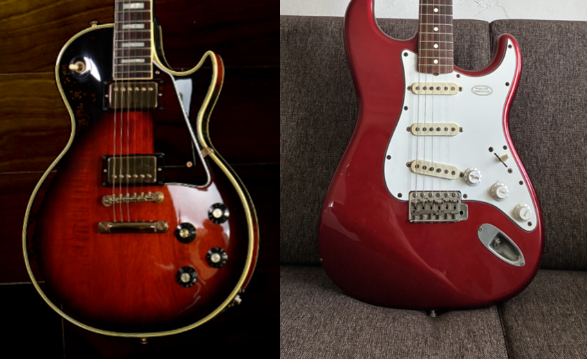 Greco EG500とFender Japan ST62-65